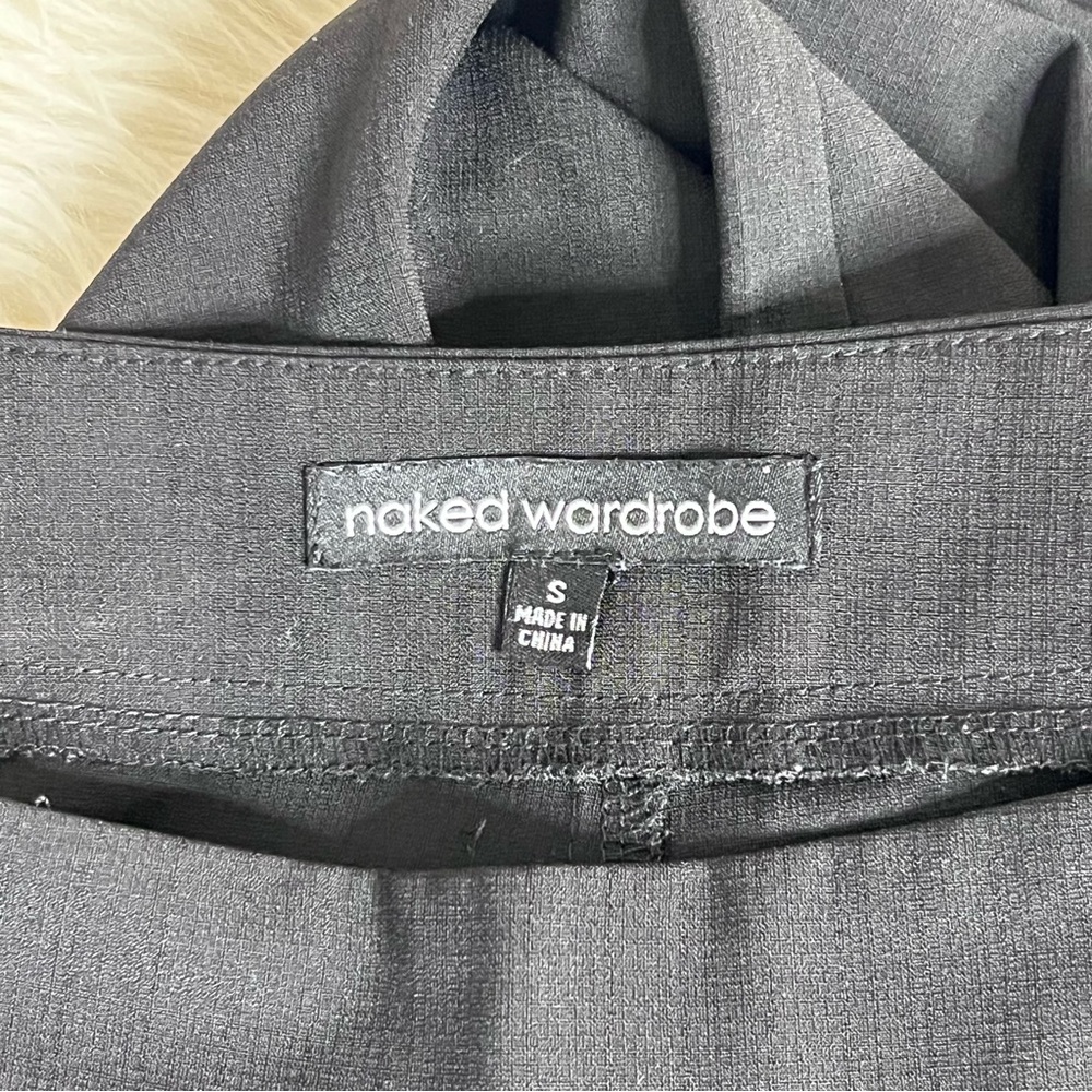 Naked Wardrobe Black Wide Leg Pants - Picture 4 of 4